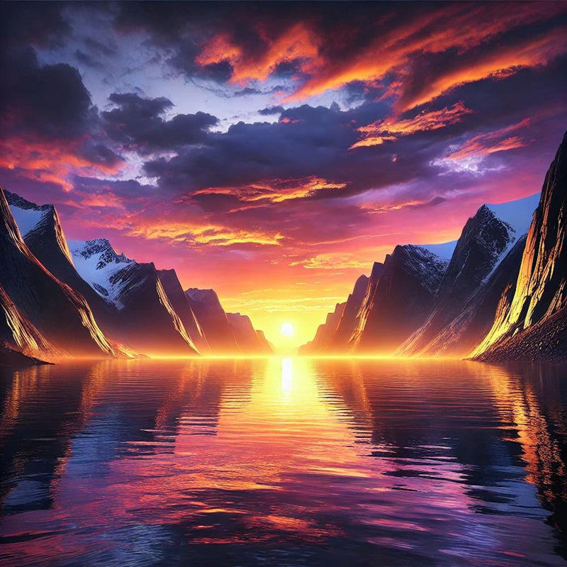 Fjord Sunset