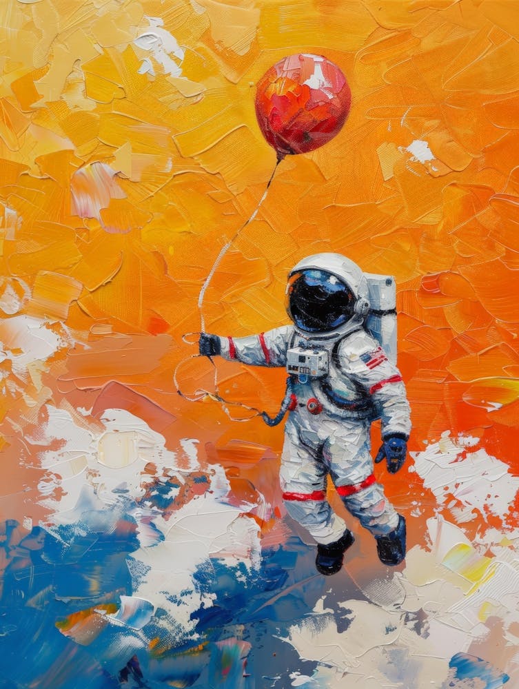 Astronaut In Space 14