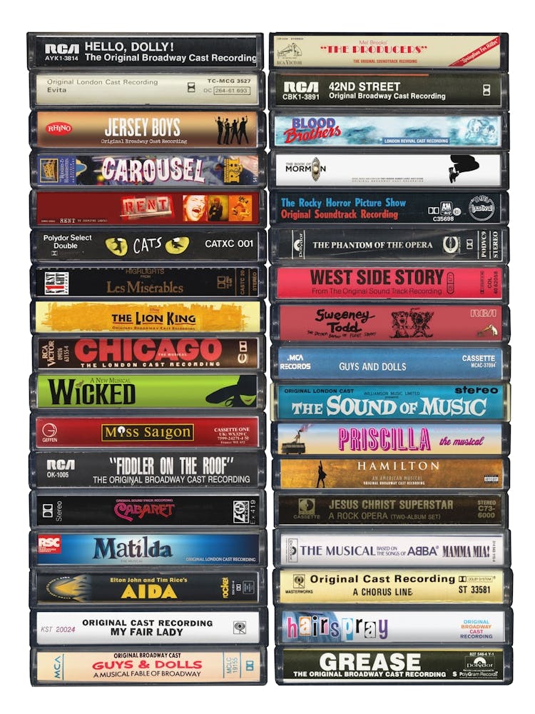Musicals Poster - Vintge Cassette Print