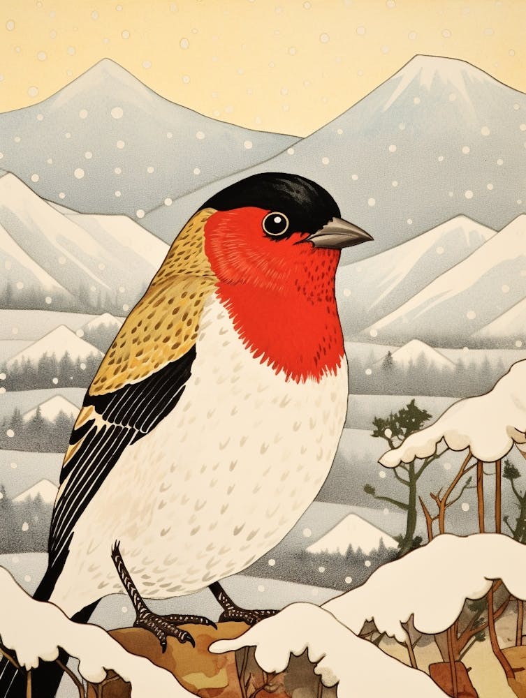 Bird Illustration Cowbird 3