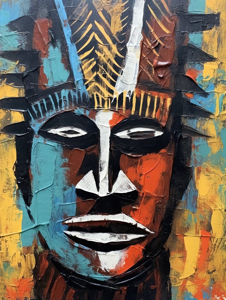Mysteries Unmasked; African Tribal Tapestry