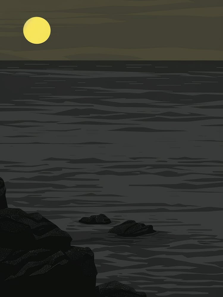 Sunset Over The Ocean 83