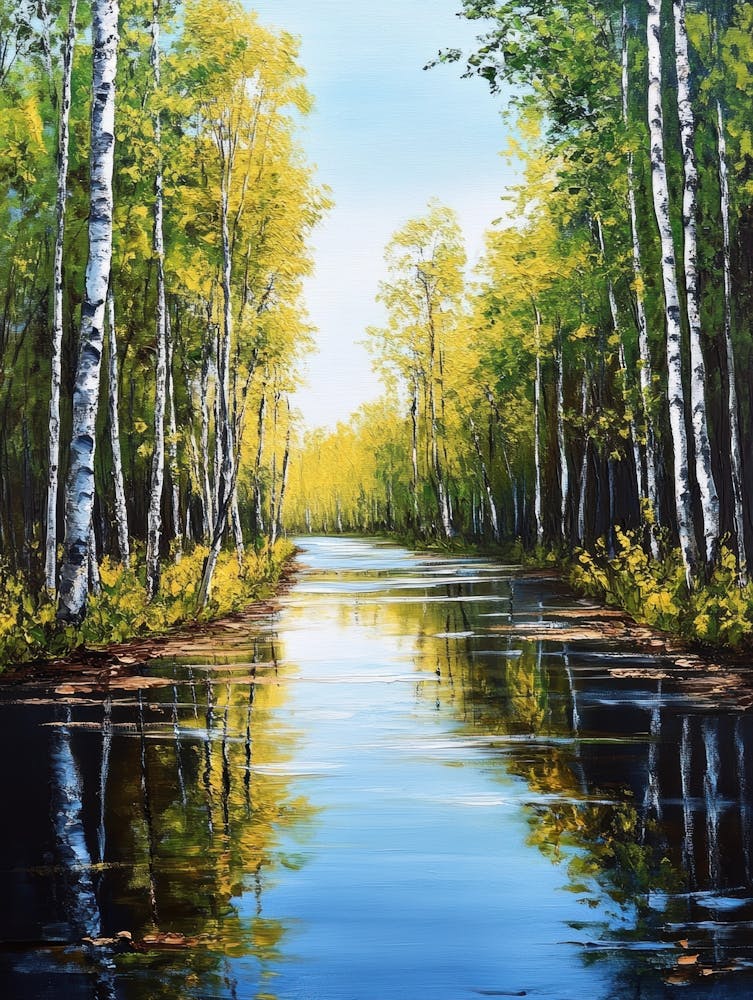 Birch Trees 41
