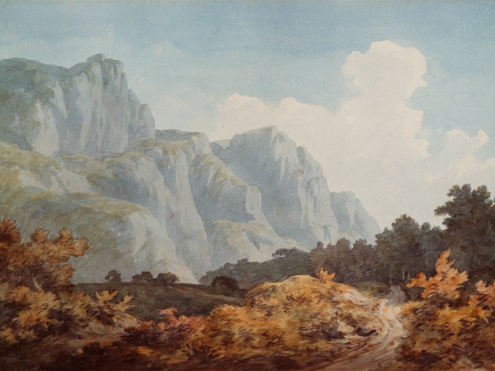 View Of The Mountains