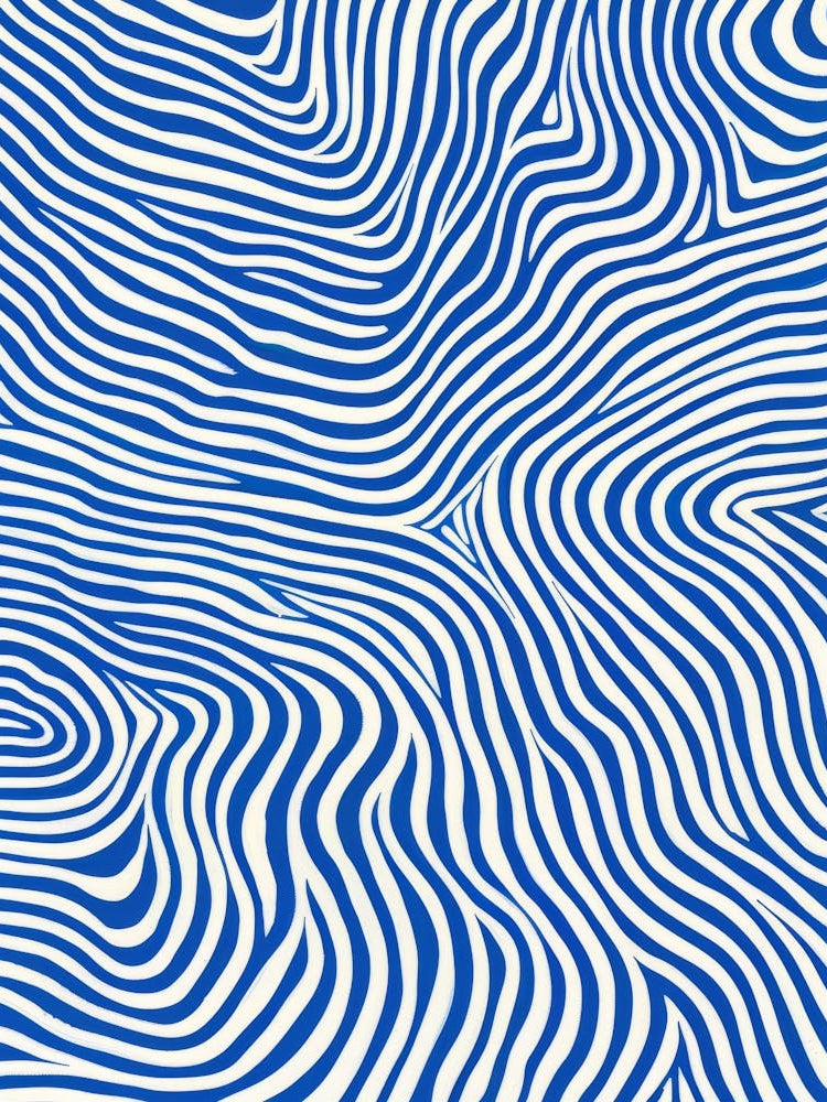 Abstract Zebra Pattern