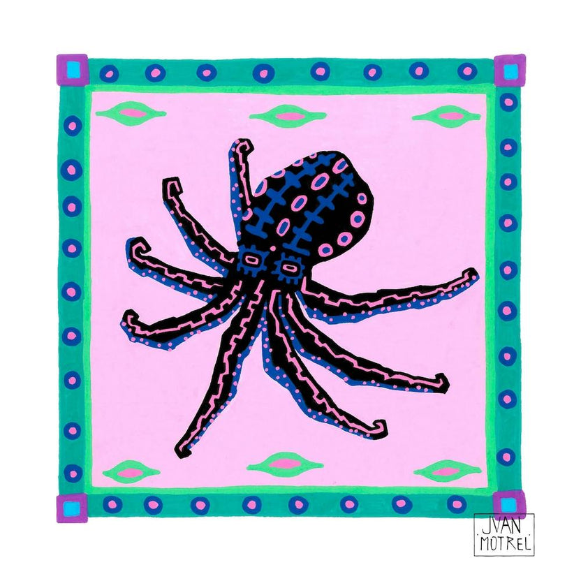 Black Octopus Square