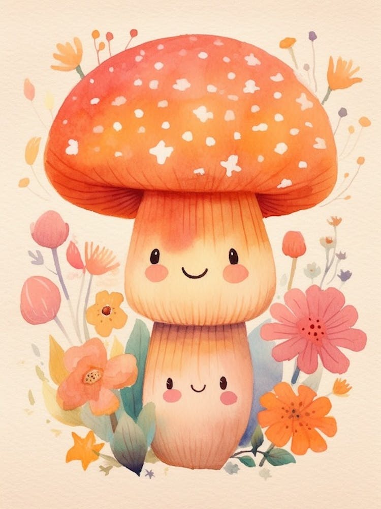 Cute Mushroom Nursery 5
