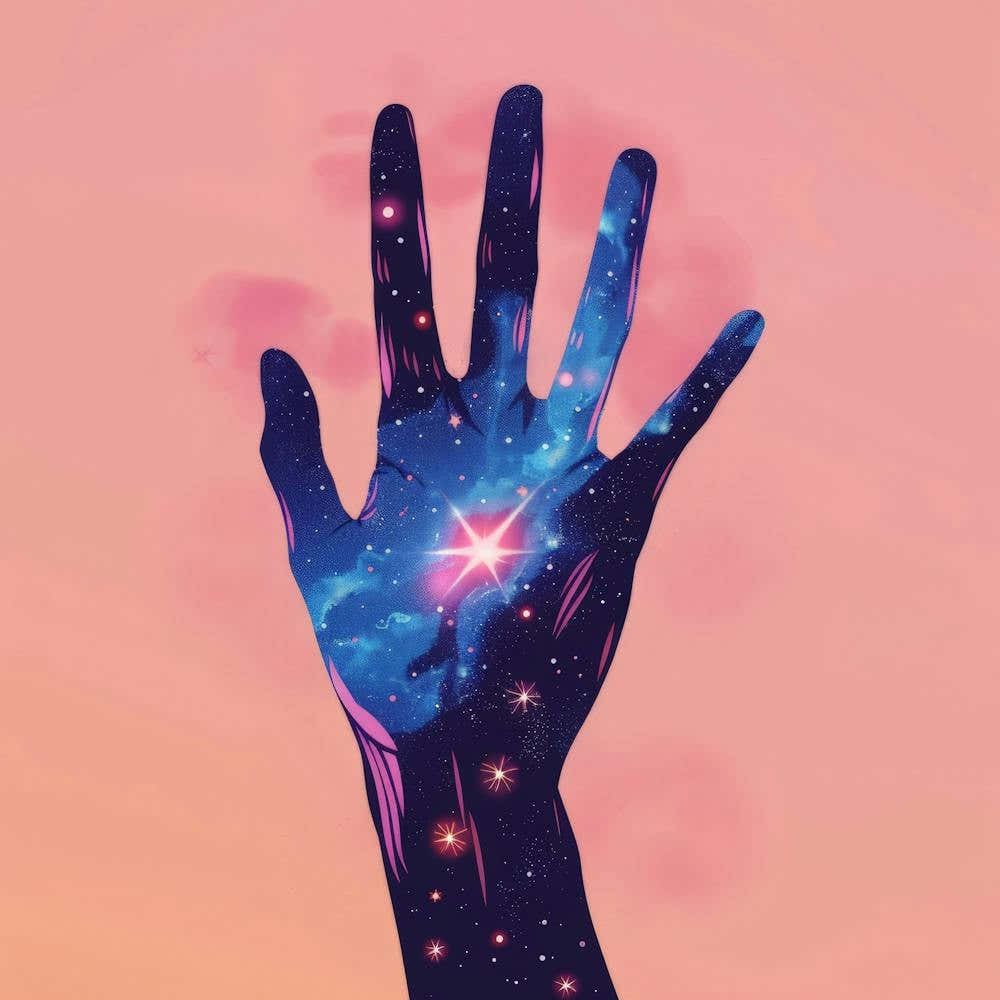 Galaxy Hand