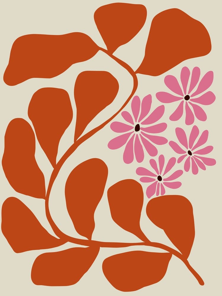 Blühendes Rosa