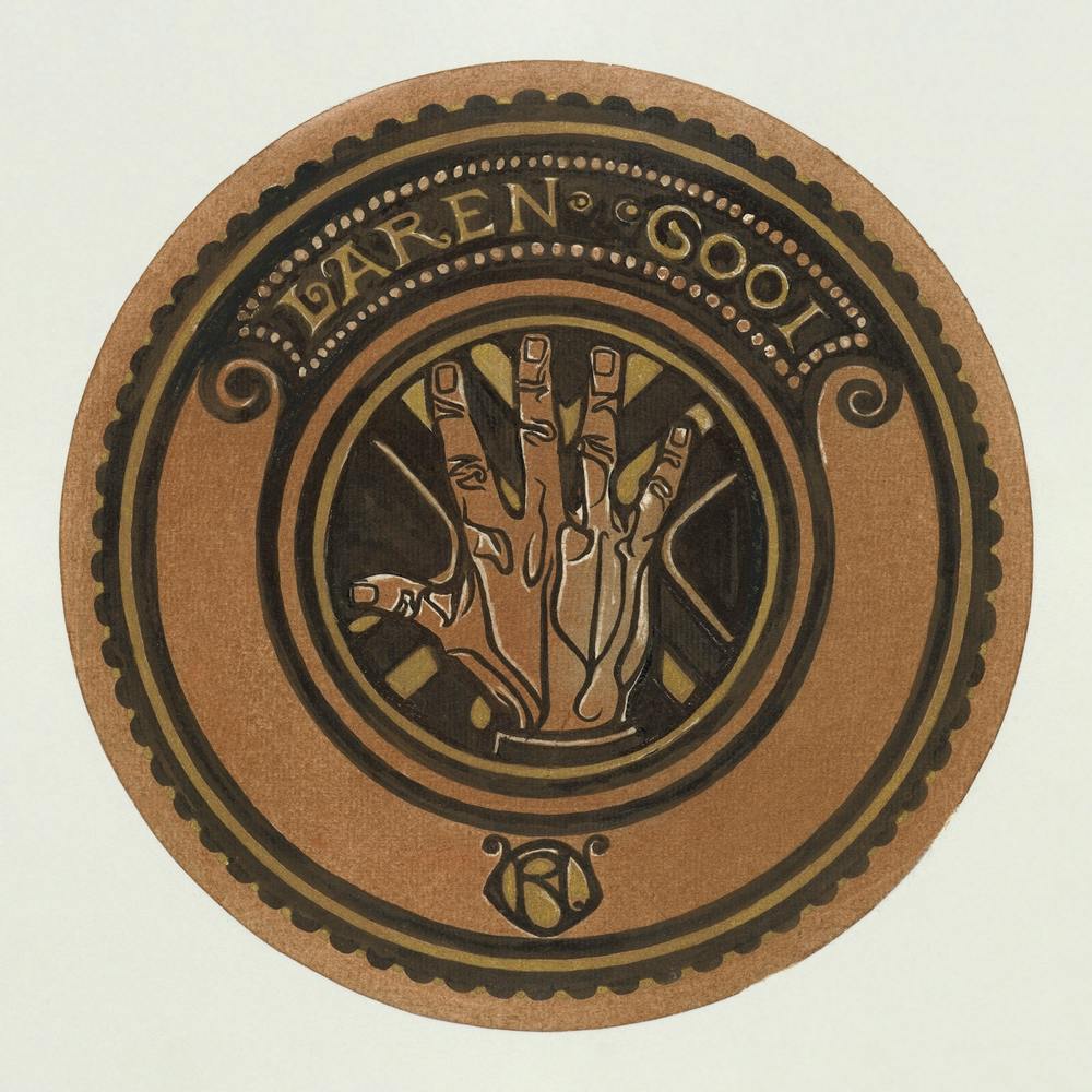 Design For Vignette Laren, Gooi (1878–1938), Richard Roland Holst