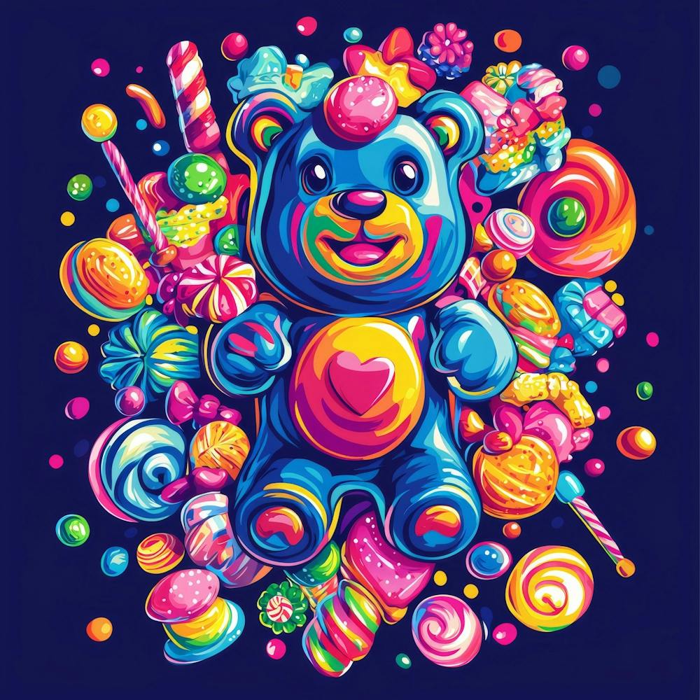 Teddy Bear print