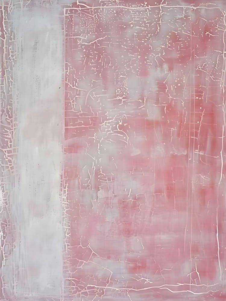 Abstract In Pink And White