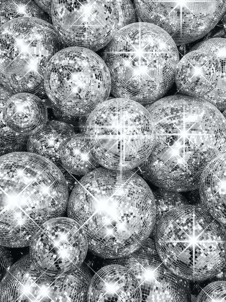 Silver Disco Balls