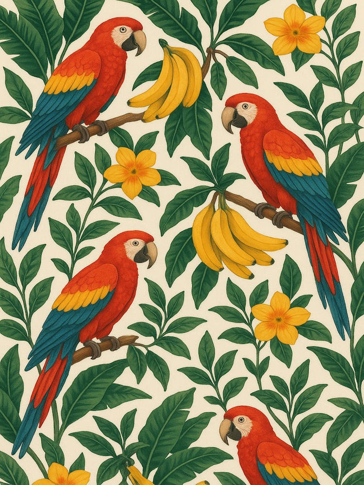 Tropical Parrots