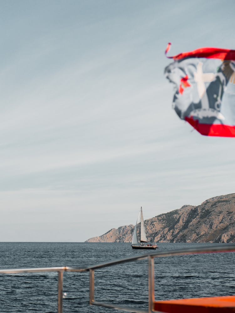 Sailing Boat Hydra Greece