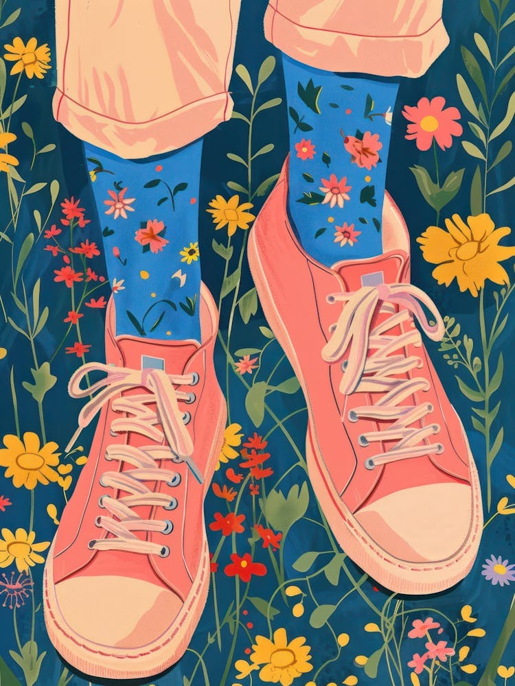 Flowers And Sneakers Spring 2