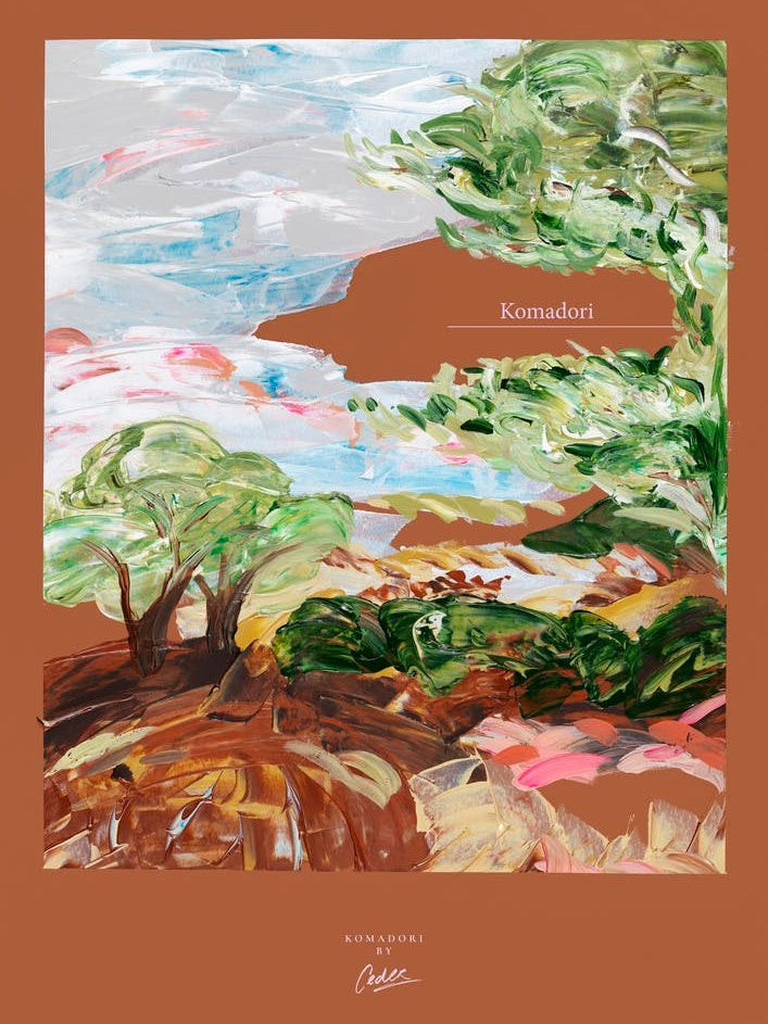 Komadori Abstract Landscape Japandi