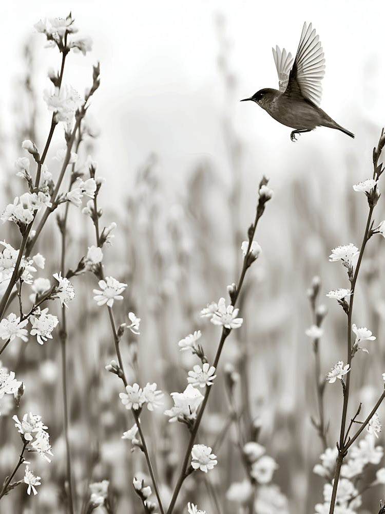 Black And White Bird