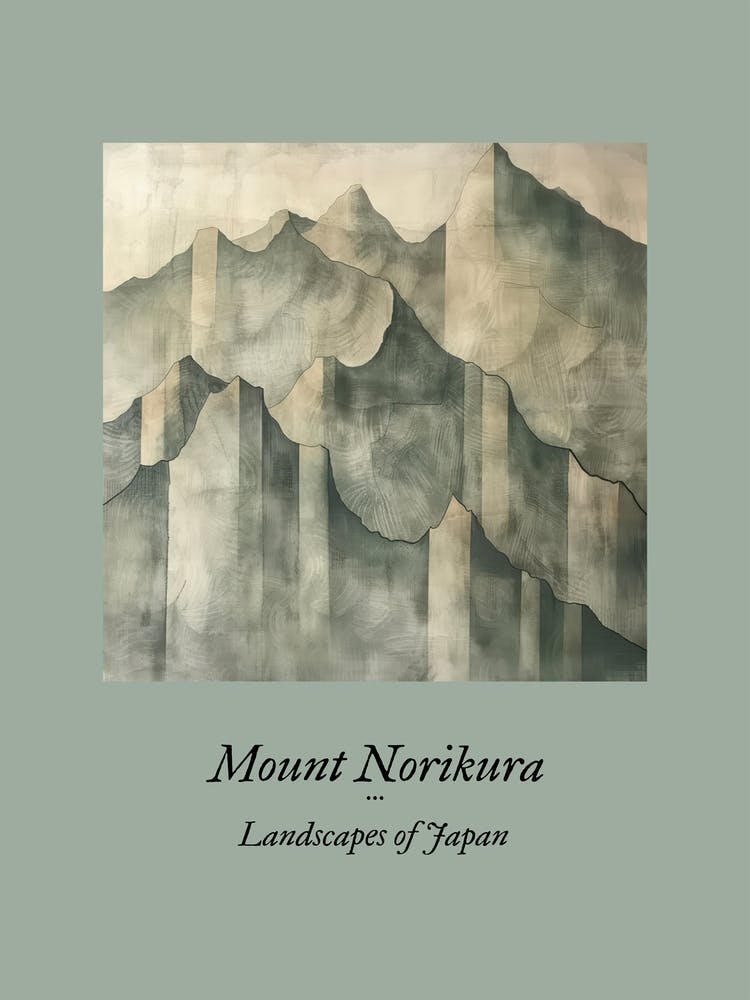 Landscapes Of Japan Mount Norikura 27