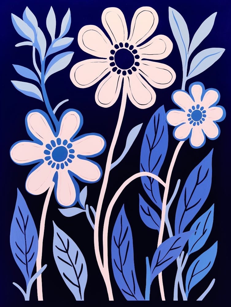 Illustration de Fleur Bleue Edelweiss 3