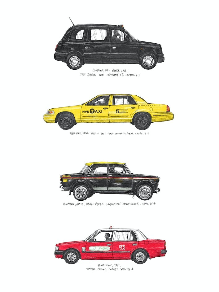 Big City Taxis of the World