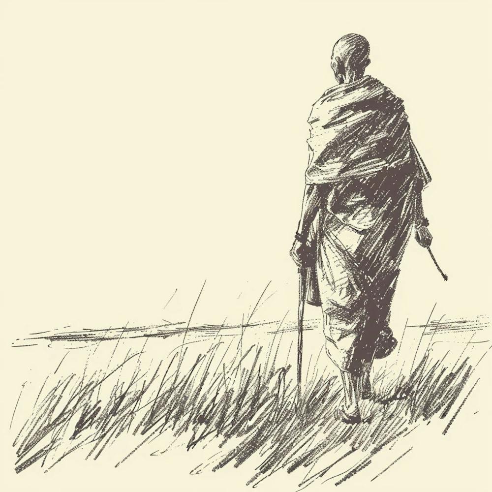 A Masai Mara In Kenya Hand Drawn Sketch Illustra 1720350376 3