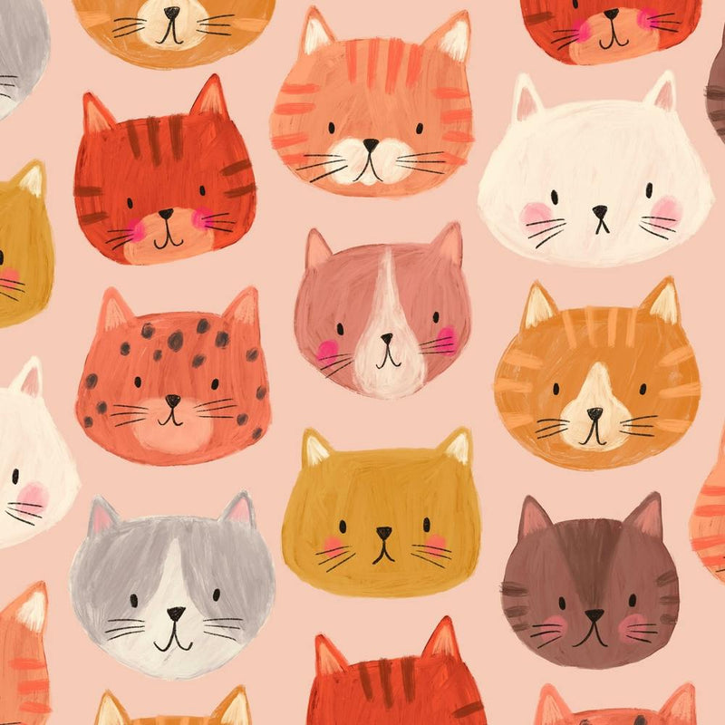 Miau Katzenmuster Quadrat