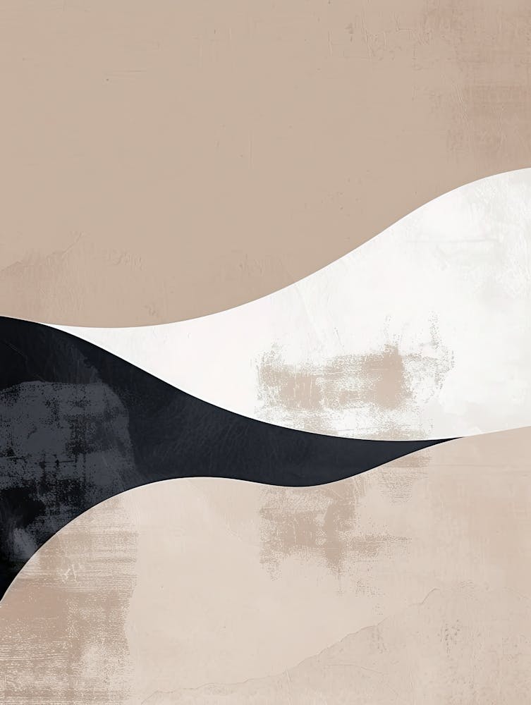 Winding Silence Minimalist Style