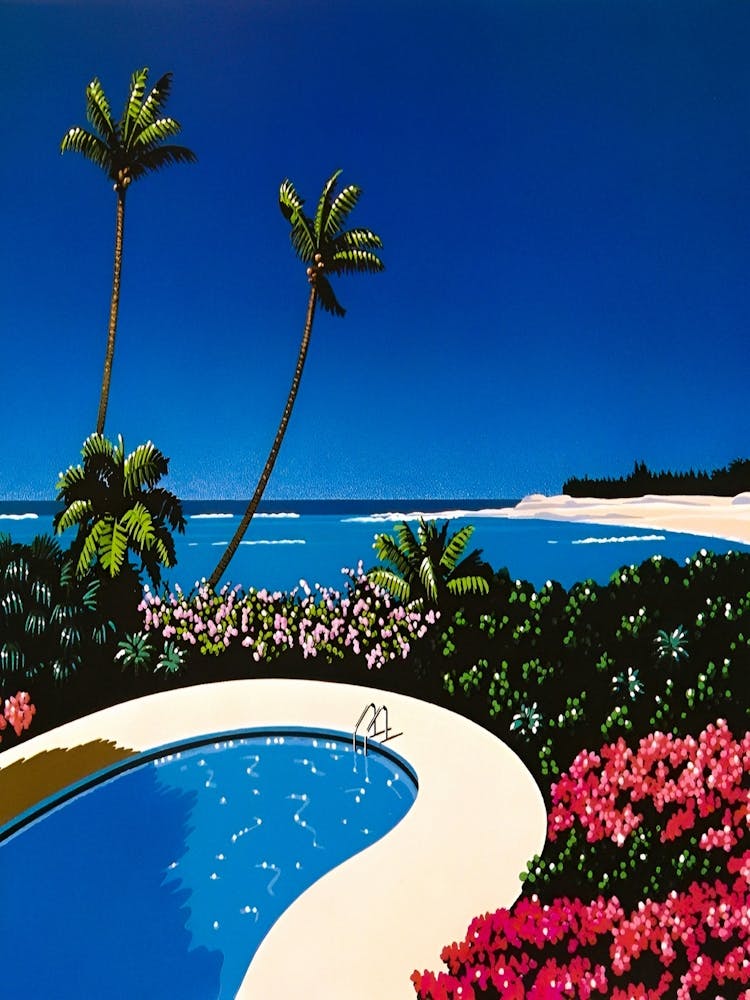 Hiroshi nagai - Swimming Pool, vaporwave