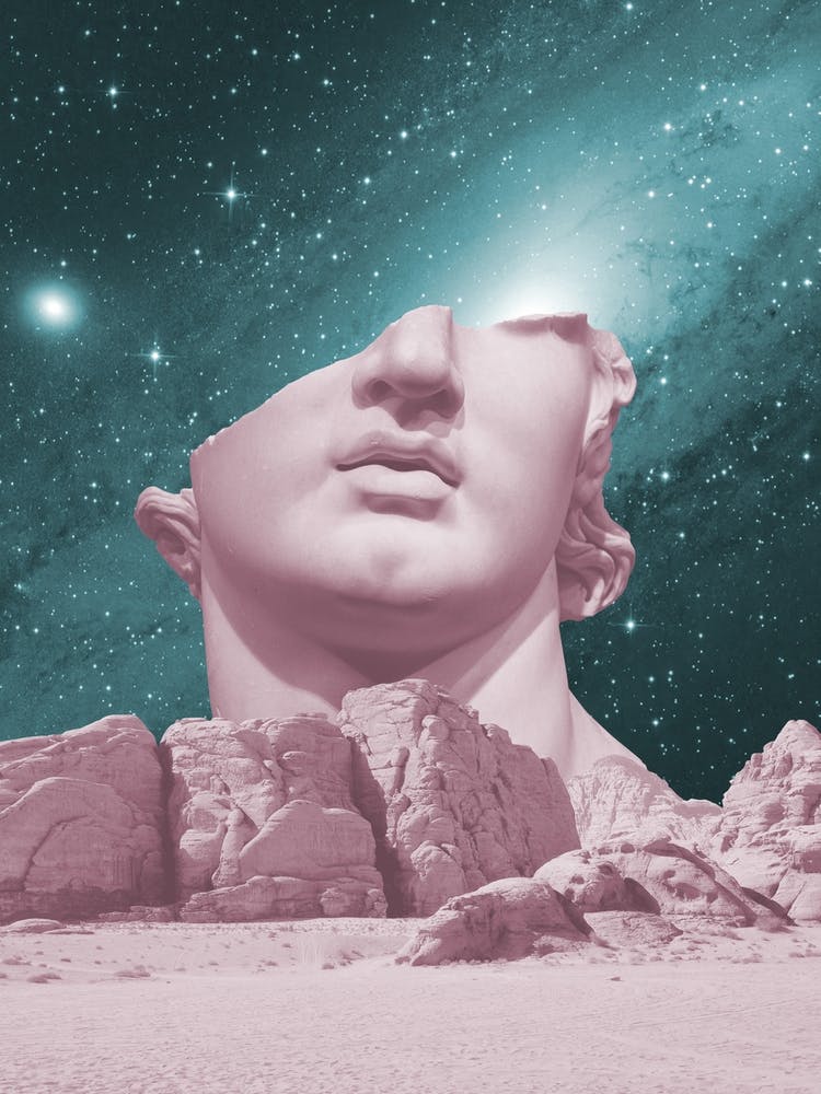 Ancient Space Statue