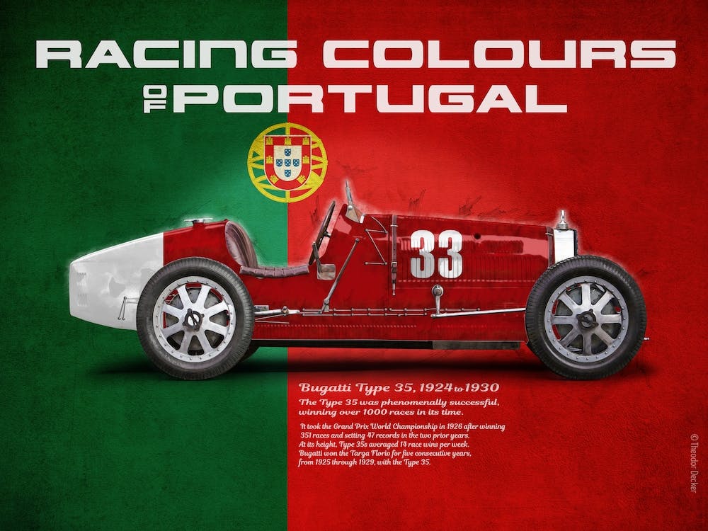 Racing Colours of Portugal
