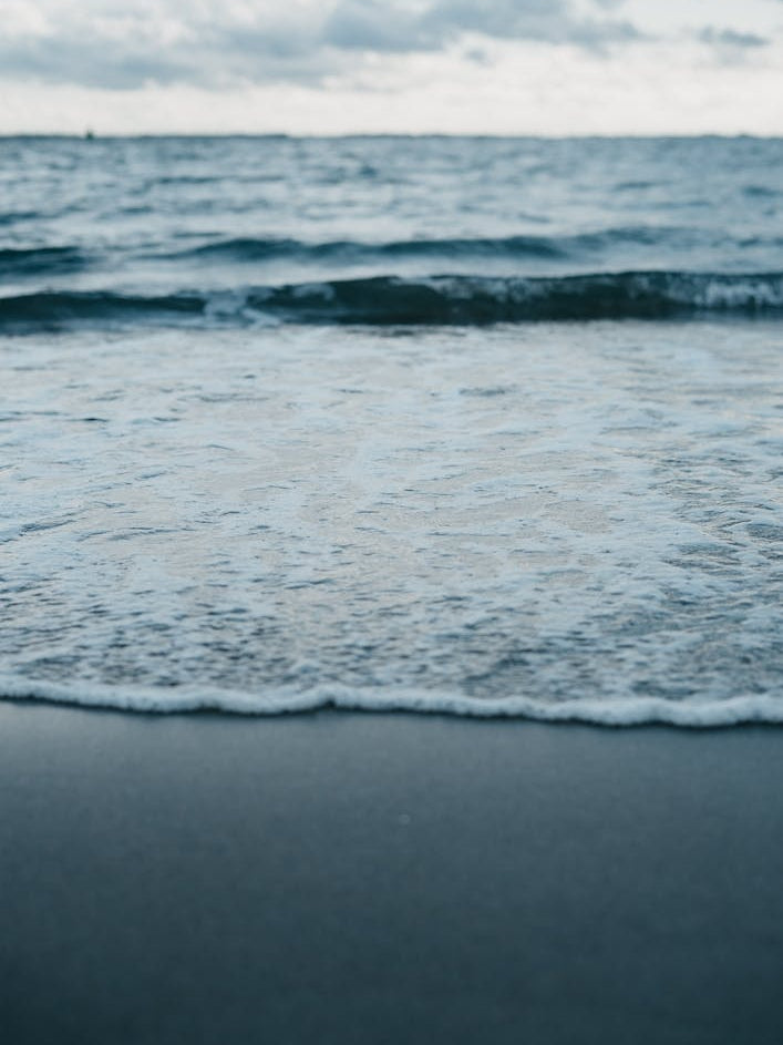 Morning Moment At The Beach Pastel Colour Ocean Photography