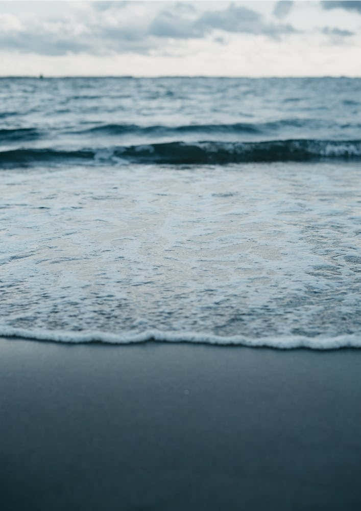 Morning Moment At The Beach Pastel Colour Ocean Photography
