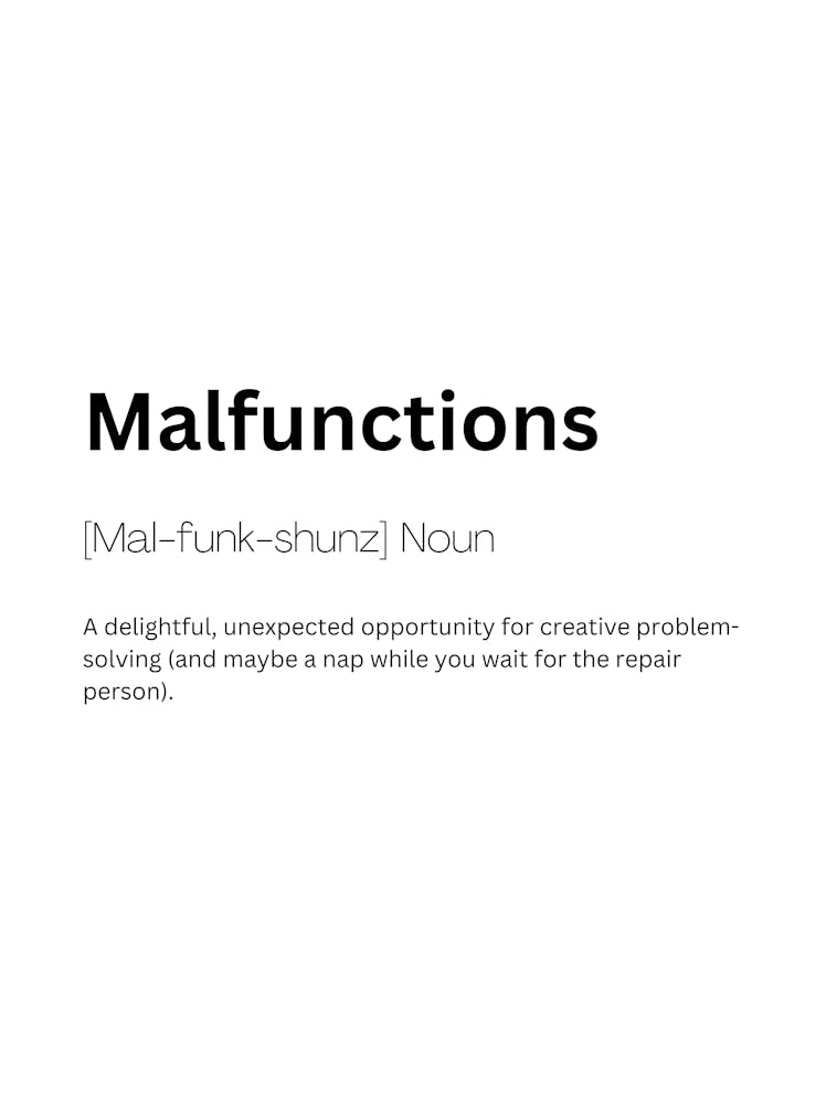 Malfunctions Definition Meaning