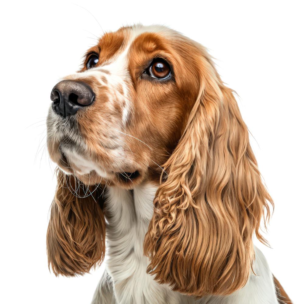 English Cocker Spaniel Dog Portrait