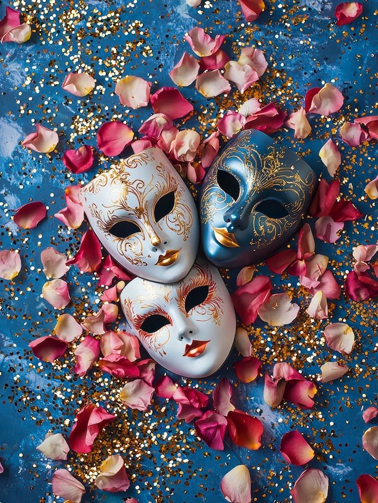 Venezianische Maske 63