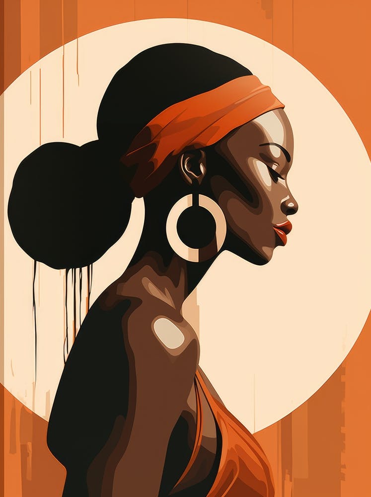 African Woman Portrait 4
