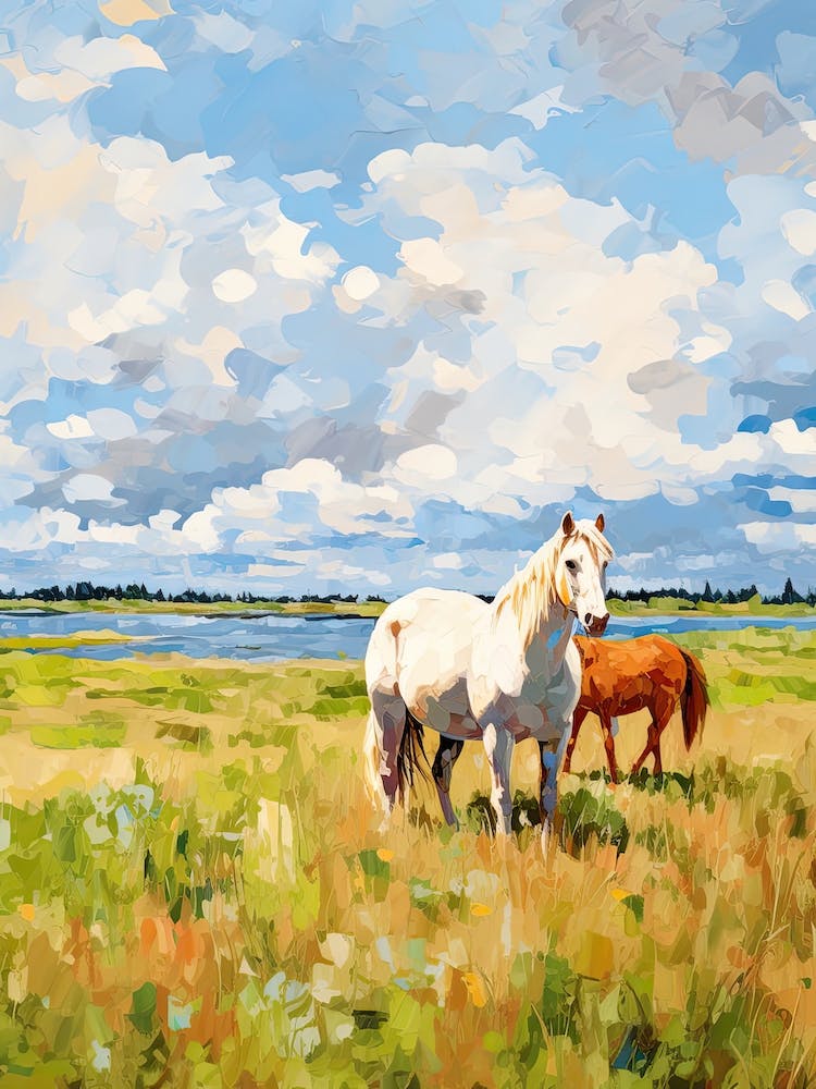 Horses Painting In Prince Edward Island, Canada 4