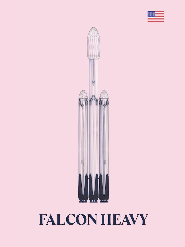 Space Serie Falcon Heavy