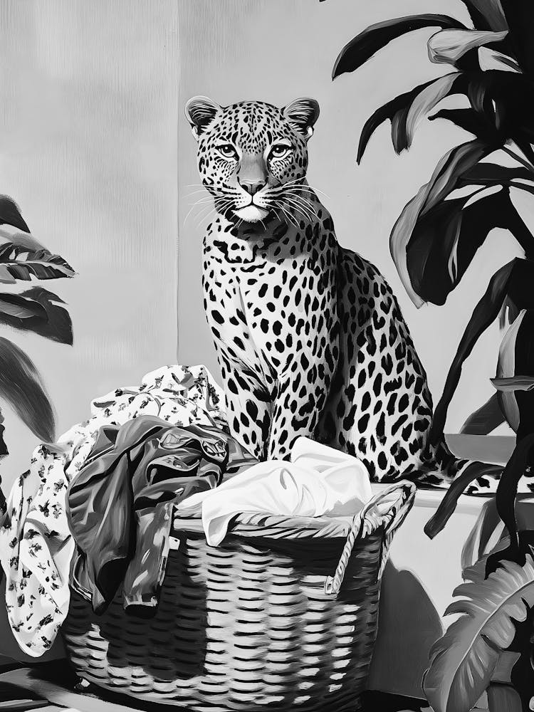Leopard In A Basket 2