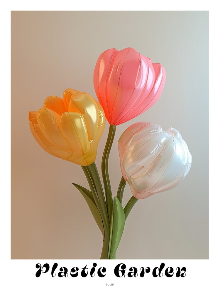 Dreamy Inflatable Flowers Poster Tulip 2