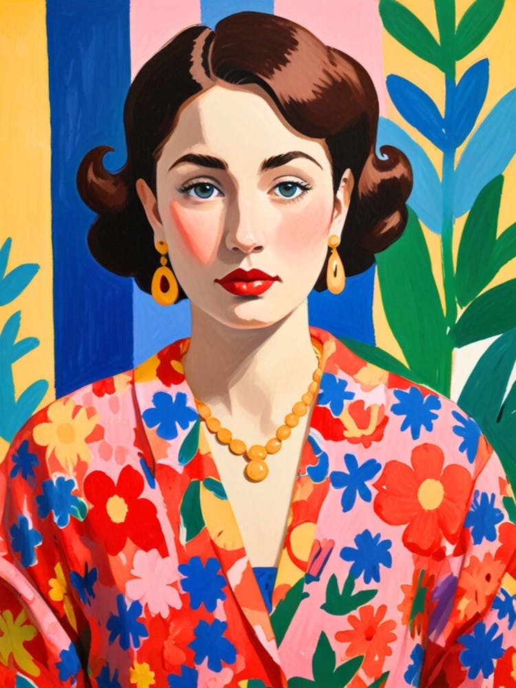 'The Woman In The Floral Dress'