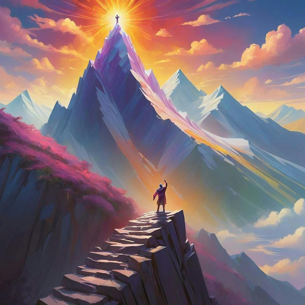 Journey To The Top Of The Mountain