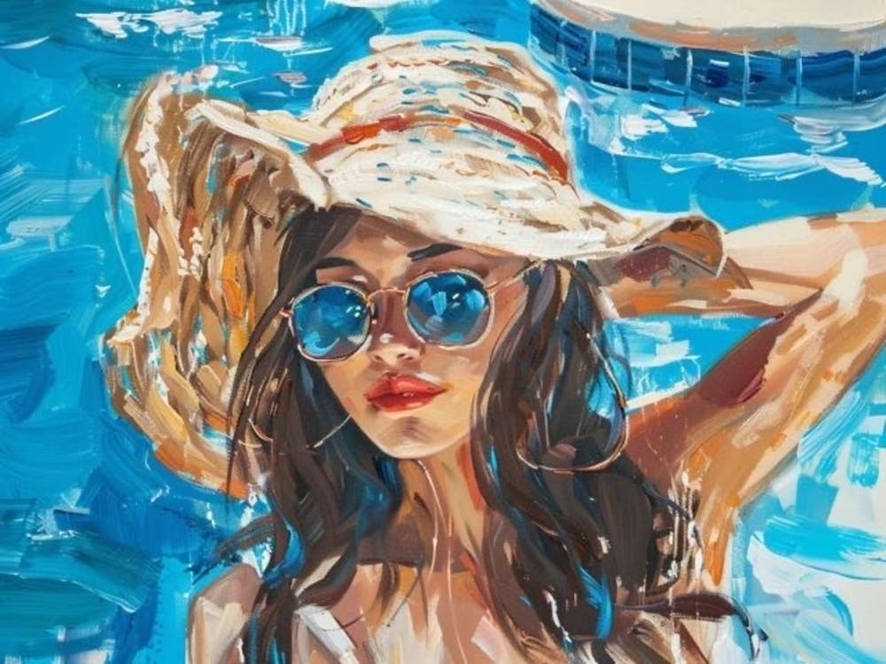 Woman In A Hat