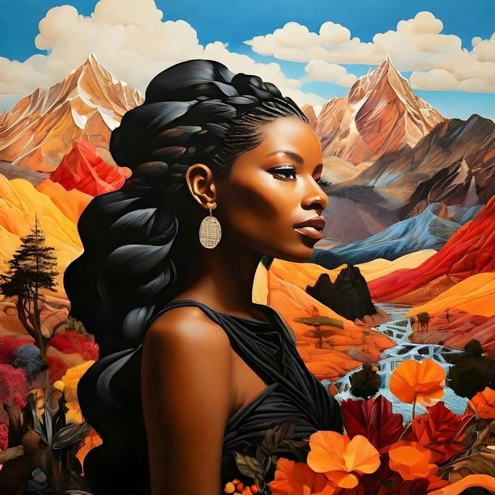 'The Woman In The Mountains'