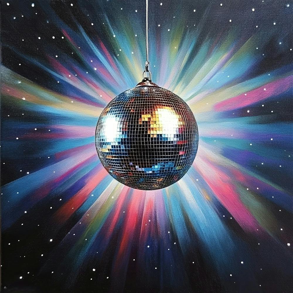 Disco Ball Art 17