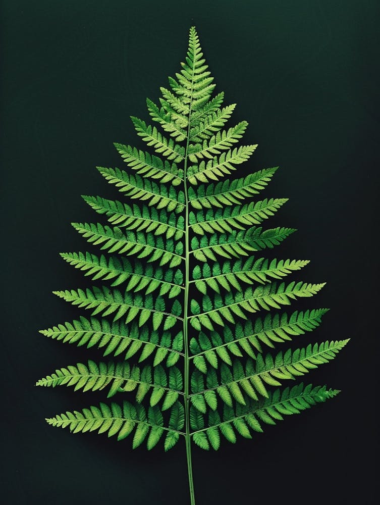 Pattern Poster Wood Fern 1