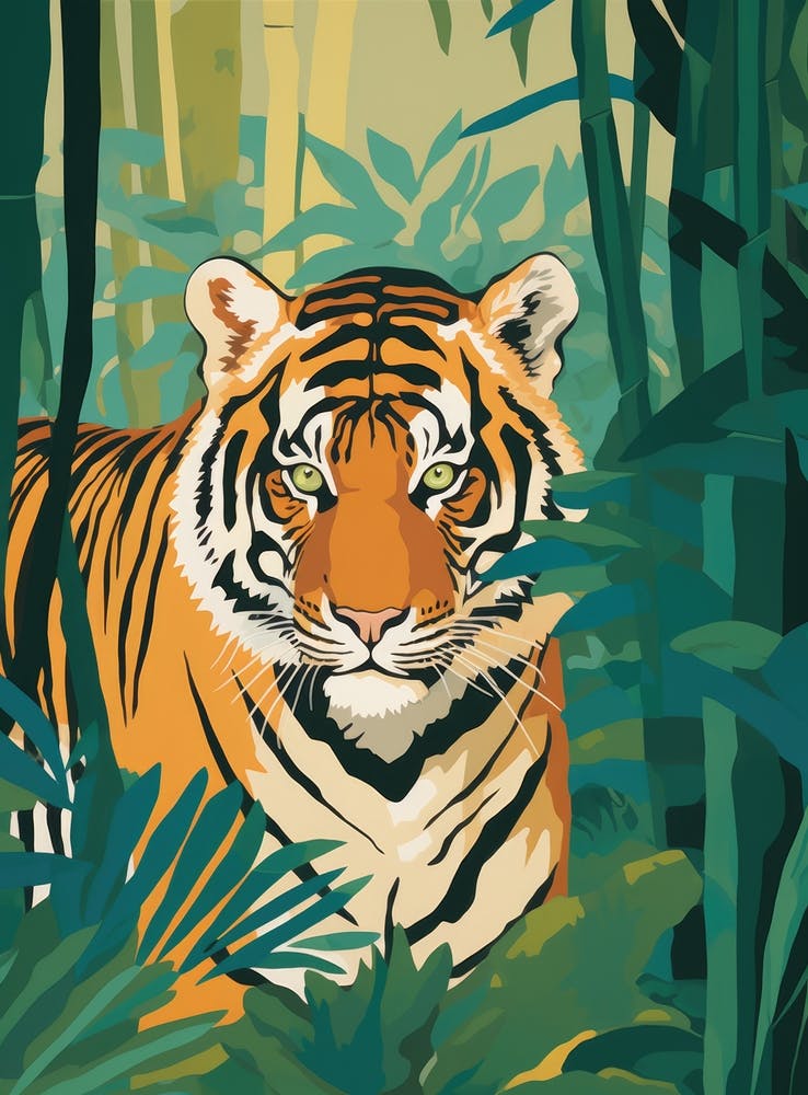 Tiger In The Jungle 28