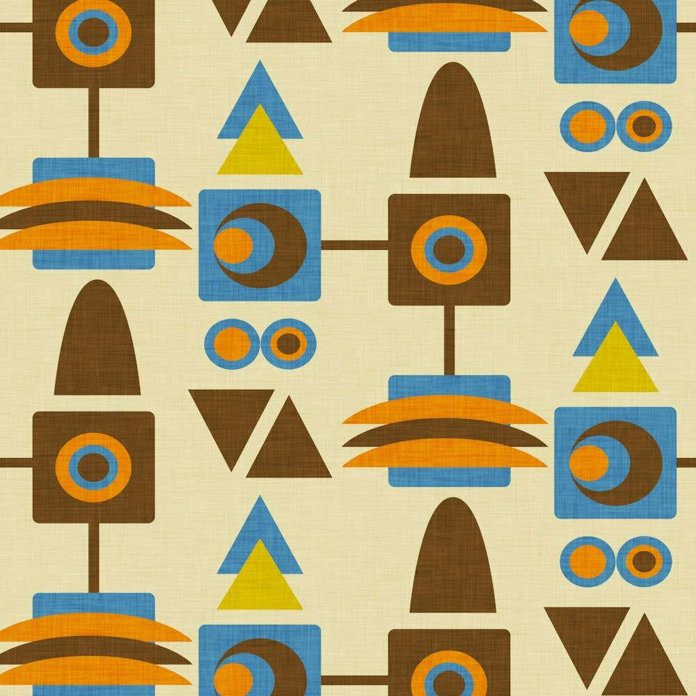 70s Geo Metric Pearl