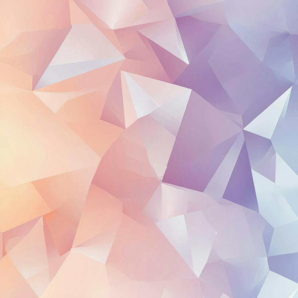 Abstract Triangles.Generated AI. Wall 1